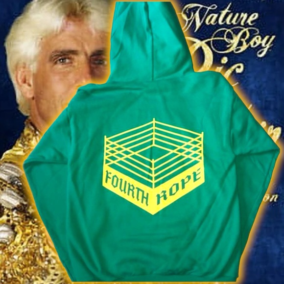 Rick Flair 4th rope hoodie - Picture 2 of 4